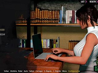 Lara Crofts Hot douchespel met volwassen speeltjes