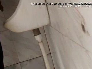 Gay Indian toilet fetish with pissing and pissing action