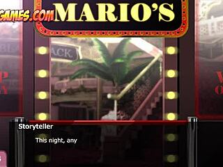 Sexy game play at a Mario party