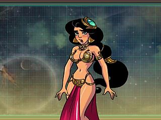 Akaburs Prinzessin Jasmine wird in Teil Sieben von Channel 34 gemolken und titten