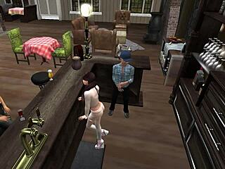 Datuk dan cucu terlibat dalam seks dubur di Second Life