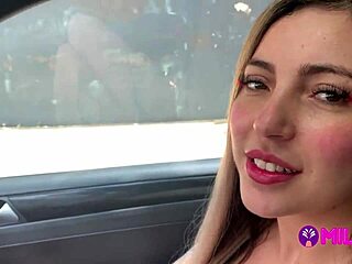 Brazilian teen Melissa Lisboa gets fucked by stranger in car for money