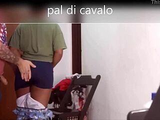 Family of Fodida enjoys anal sex with cusinho's big ass
