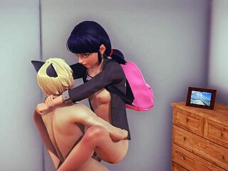 Japonské animované porno s Lady Bug v HD kvalite