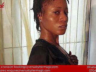 Goddessjhay, egy fekete szépség, érzéki masszázst kap Dr. Raytől, és intenzív orgazmusba jut