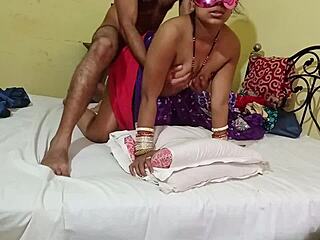 Rough and painful sex with an Indian girl after her wedding