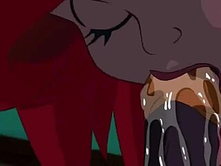 Cartoon cutie Ariel gives a blowjob in HD Hentai video