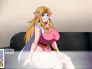 Anime Hentai Oyun Kızı Sarışın Pornostar Tarafından Götünden Sikiliyor