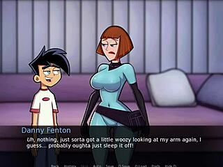 Danny Phantom and Blondie's steamy date in Amity Park