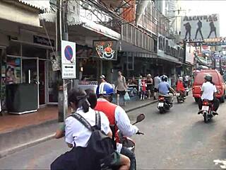 Tourists flock to Pattaya's red light district