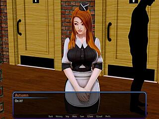 3D порно игра: Мариас соблазнительный сюжет в Harem Hotel Chapter 8