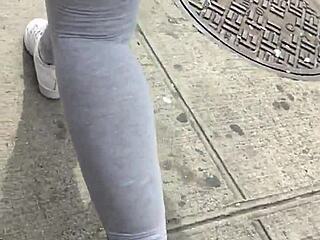 Latina booty caught on camera in NYC