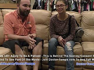 Смотрите, как Ангел Сантанас проводит свой первый гинекологический осмотр с доктором Тампой в этом горячем видео на тему Флориды