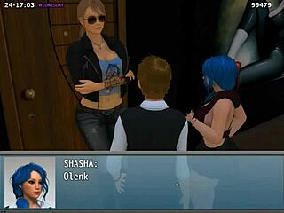 Exploring erotic gaming with Maria Jet and Sarah Quest in Adult Game